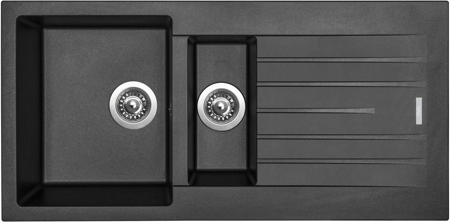 Kuchynský drez Sinks PERFECTO 1000.1 metalblack