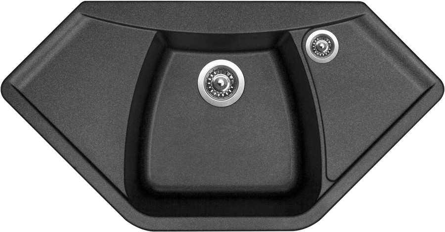 Kuchynský drez Sinks NAIKY 980 metalblack