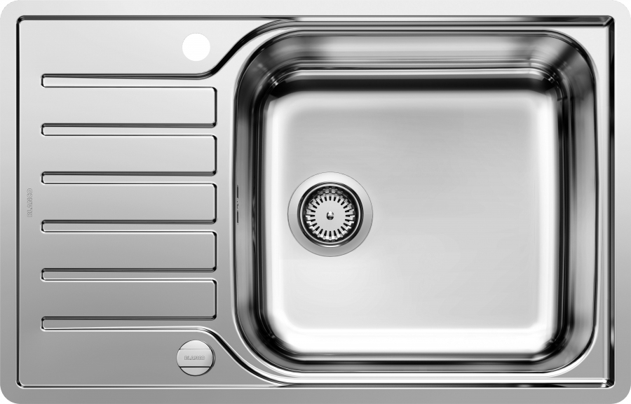 Kuchynský drez Blanco LANTOS XL 6 S-IF Compact nerez kartáčovaný s excentrom 523140