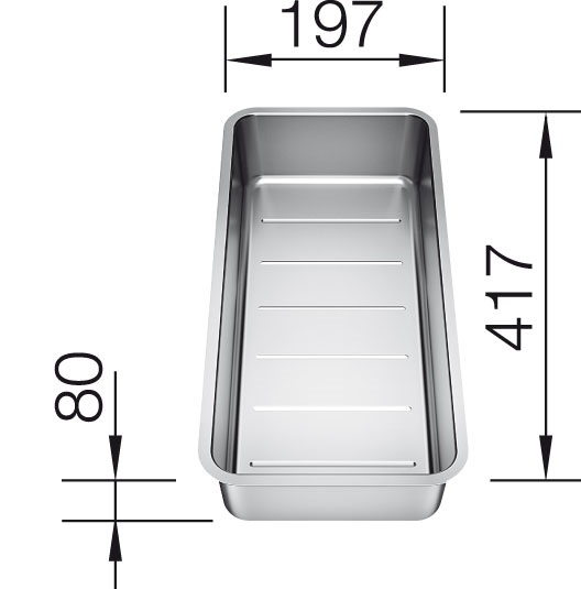 Blanco nerezová miska 227692