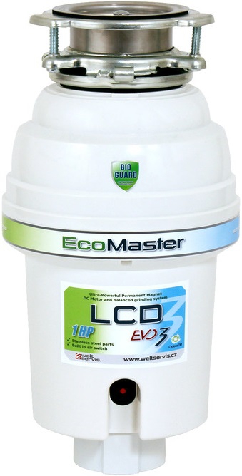 Drvič odpadu EcoMaster LCD EVO3