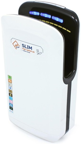 Vysúšač rúk Jet Dryer SLIM Biela