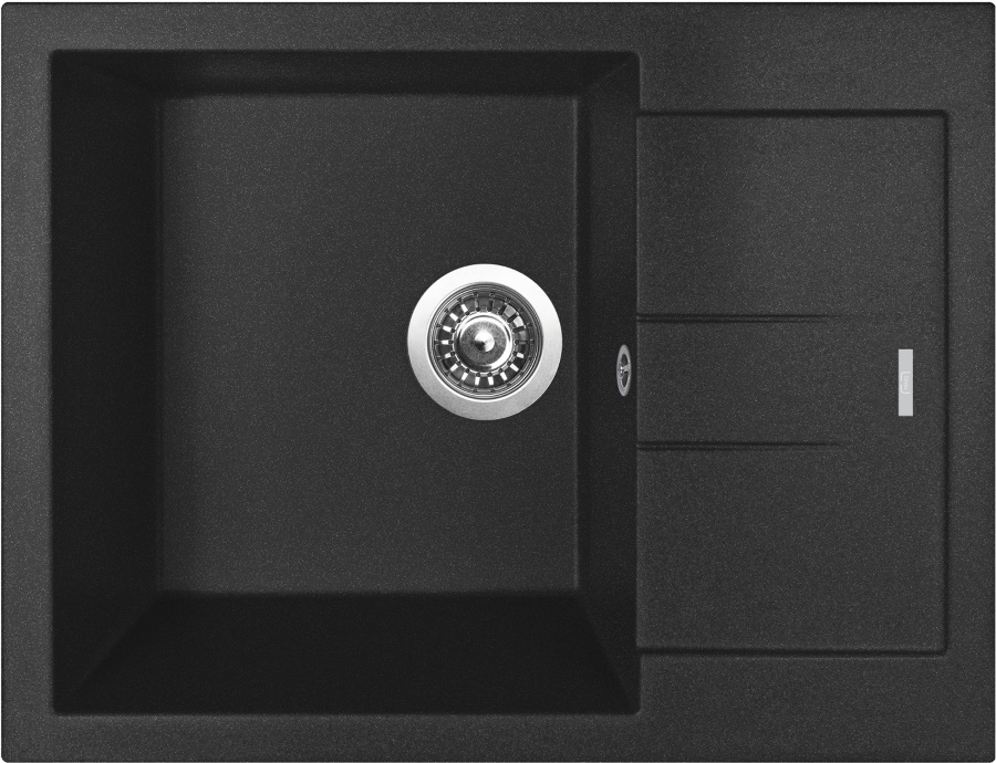 Kuchynský drez Sinks AMANDA 650 metalblack