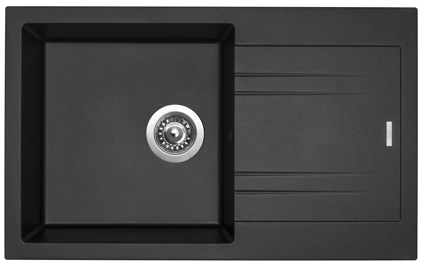 Kuchynský drez Sinks LINEA 780 metalblack
