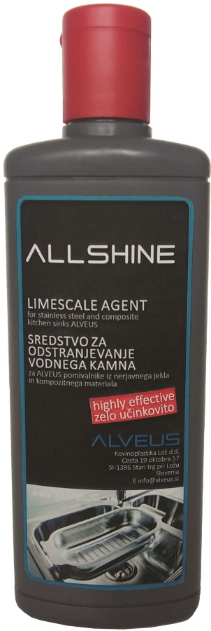Alveus ALLSHINE tekutá impregnácia na nerezové drezy