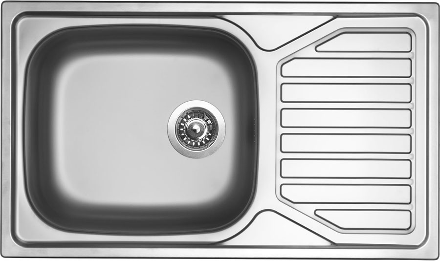 Kuchynský drez Sinks OKIO 860 XXL V nerez matný