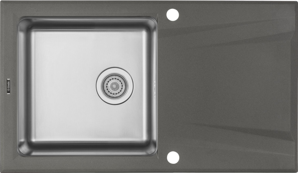 Kuchynský drez Deante PRIME ZSR T113 tmavosivá/nerez