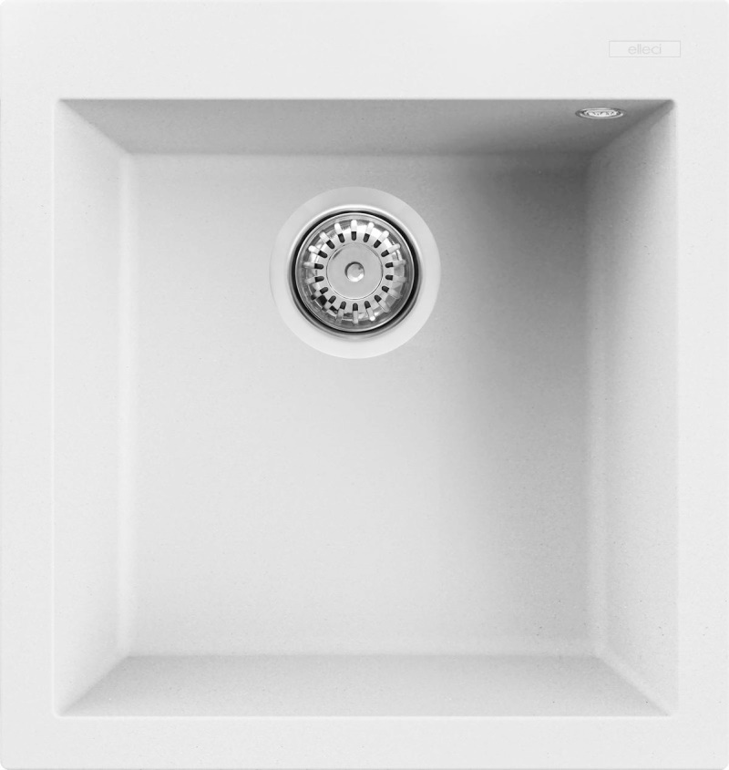 Kuchynský drez Elleci QUADRA 102 G68 bianco titano