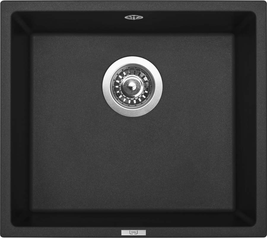 Kuchynský drez Sinks FRAME 457 pureblack