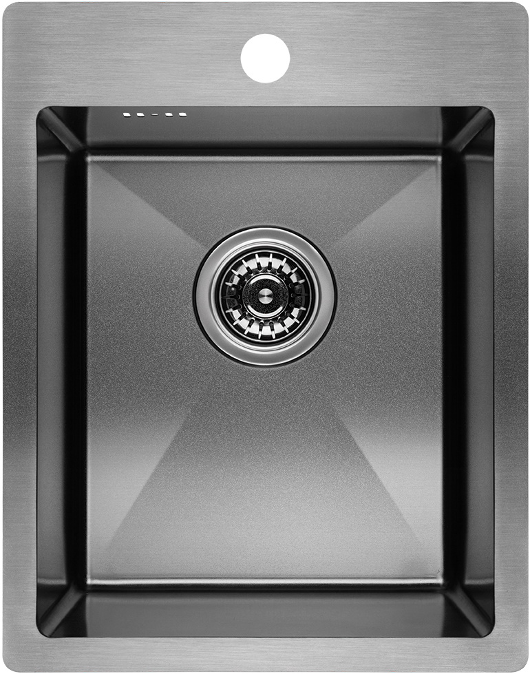 Kuchynský drez Laveo MARMARA SAM 510A gunmetal