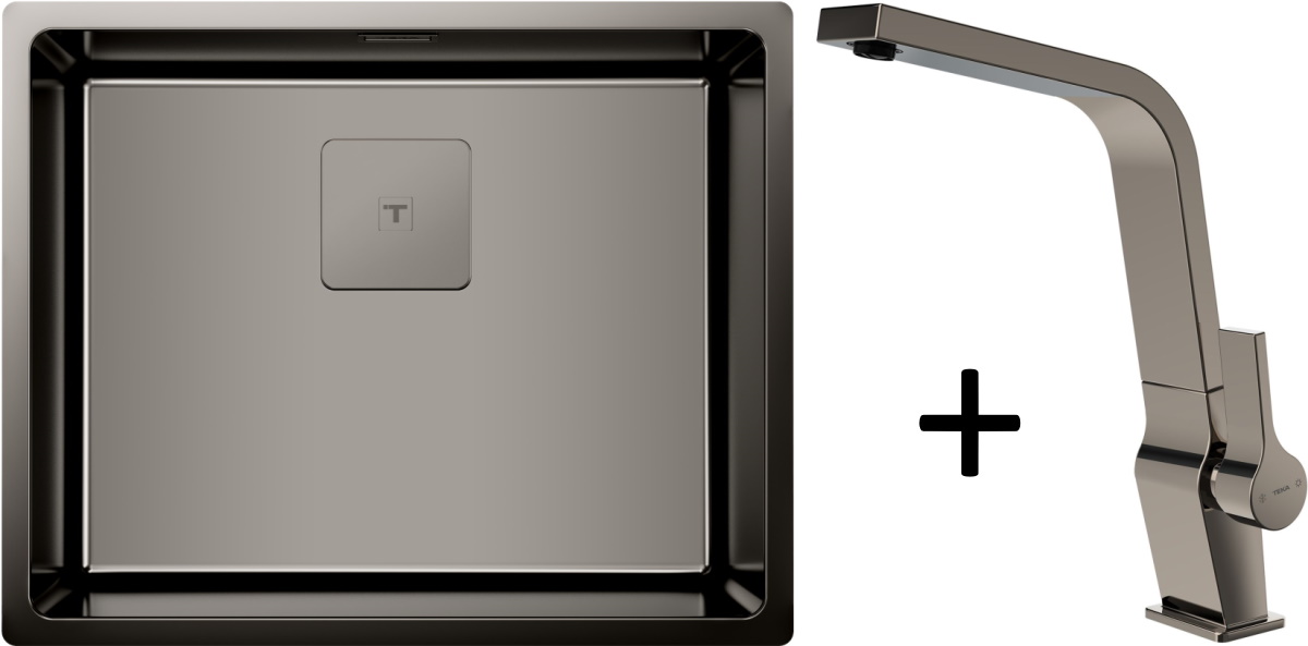 Kuchynský drez Teka Set FLEXLINEA RS15 50.40 X titan + ICC 915 titan
