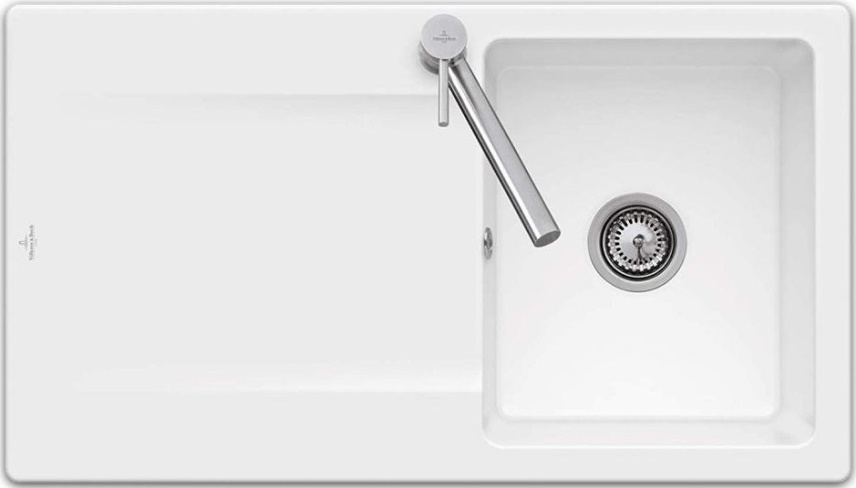 Kuchynský drez Villeroy & Boch Siluet 900.0 keramika biela