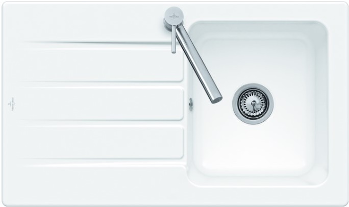 Kuchynský drez Villeroy & Boch Architectura 860.0 keramika biela
