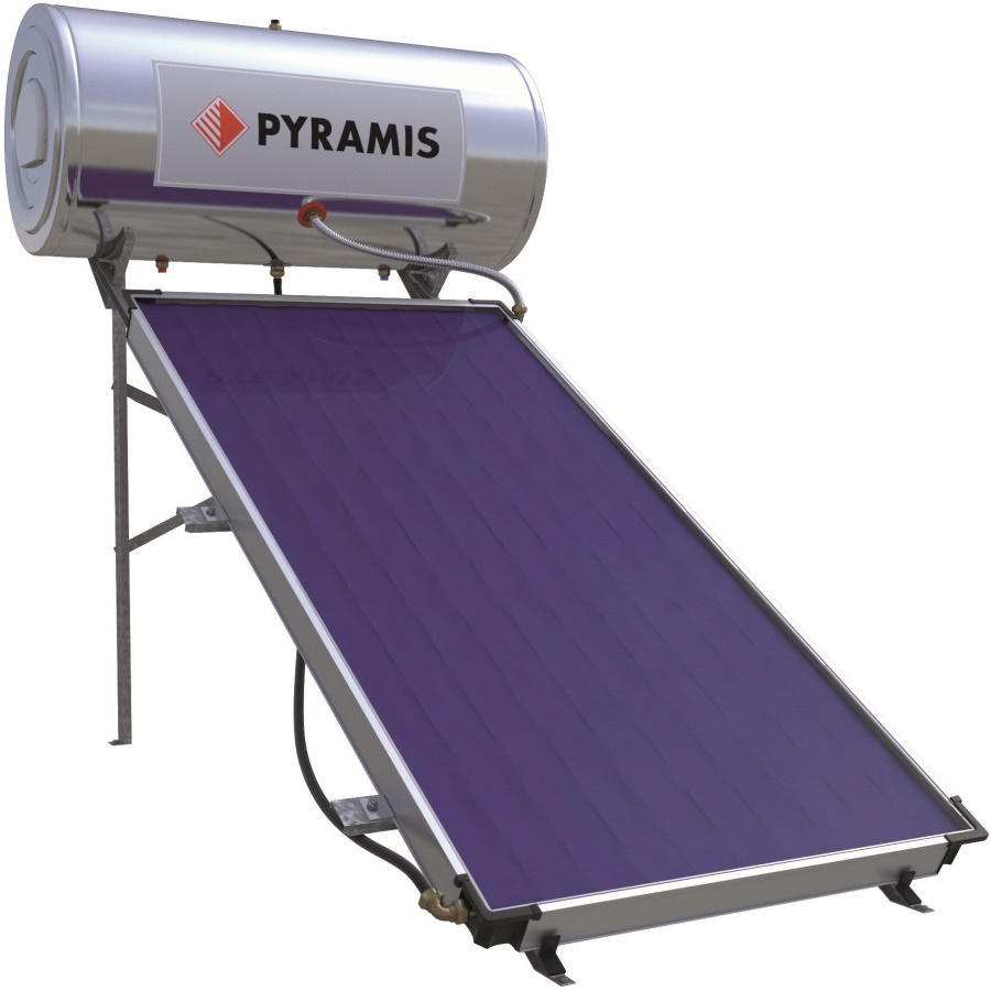 Solárny ohrev vody Pyramis Solárny ohrievač vody 160 l selektívny kolektor 026001105