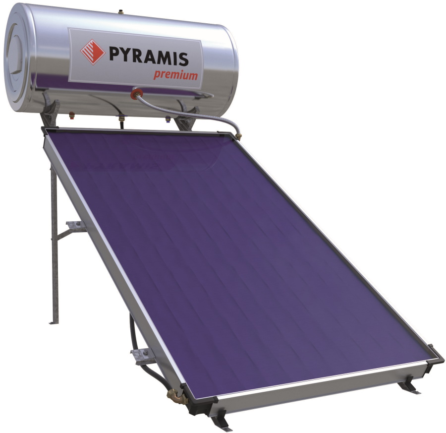 Solárny ohrev vody Pyramis Solárny ohrievač vody 160 l selektívny kolektor 026002401