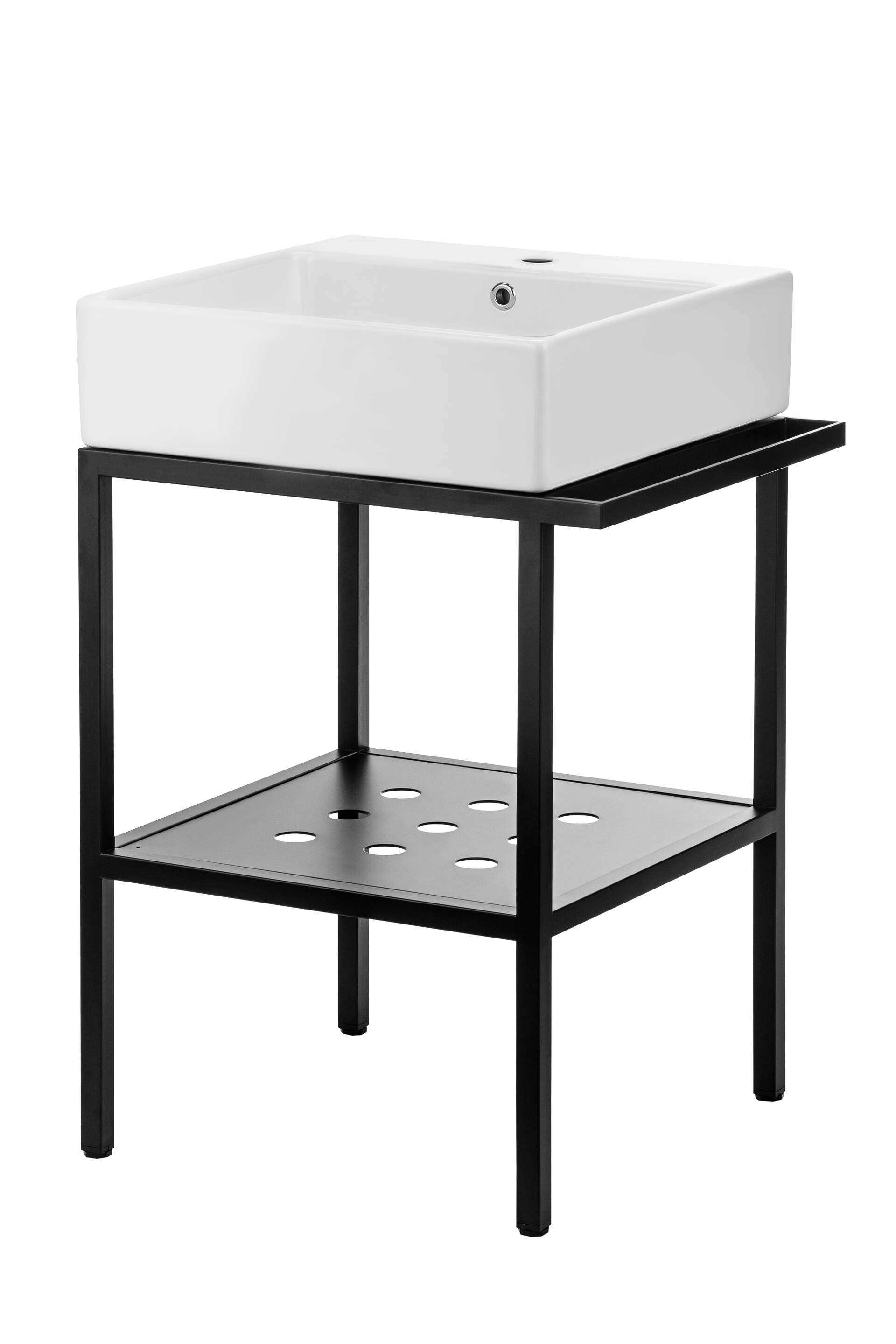 Umývadlový set Deante TEMISTO CDTS6U5S biela/čierna