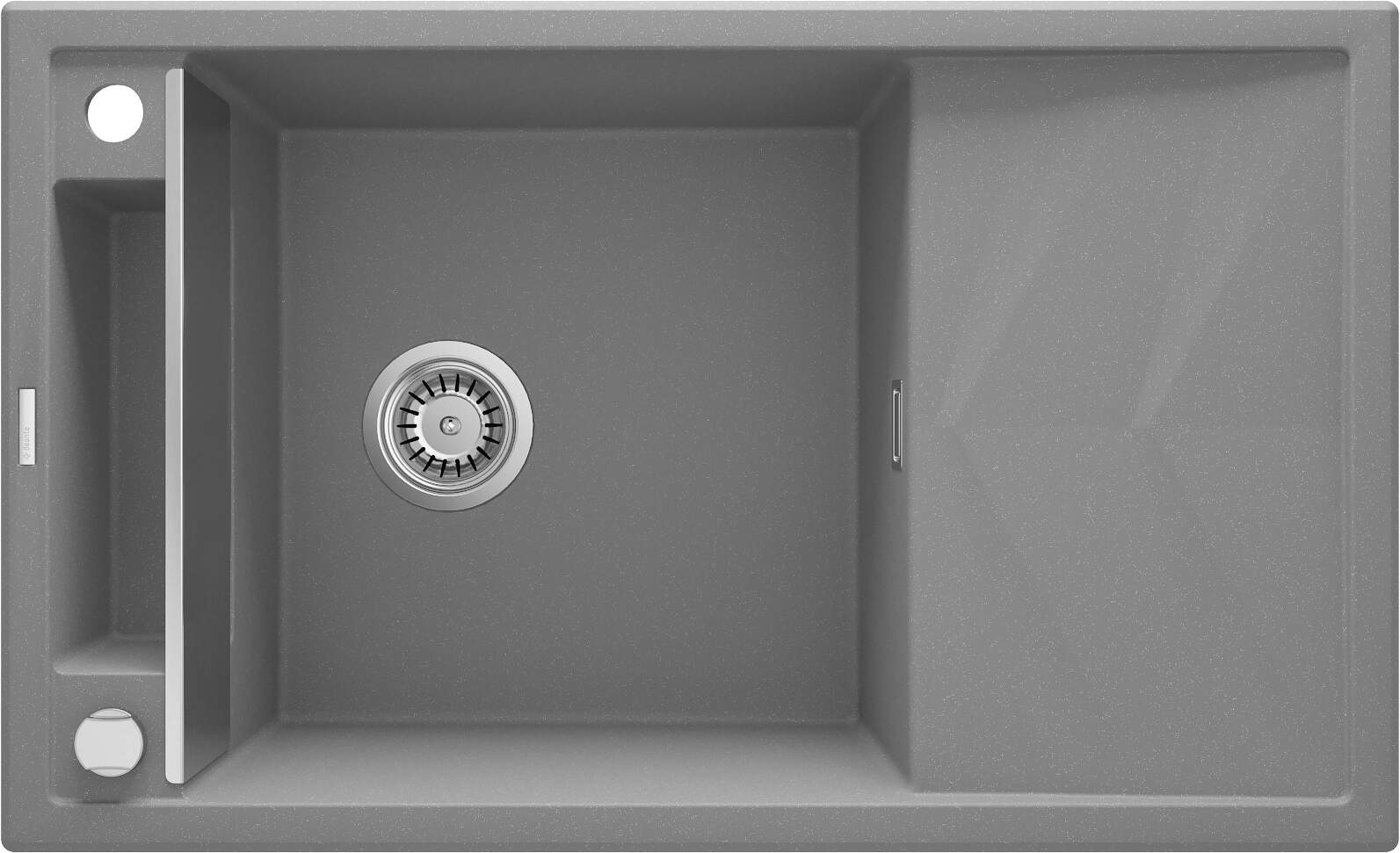 Kuchynský drez Deante MAGNETIC ZRM S113 svetlo šedá