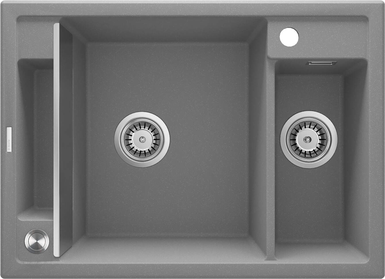 Kuchynský drez Deante MAGNETIC ZRM S503 svetlo šedá