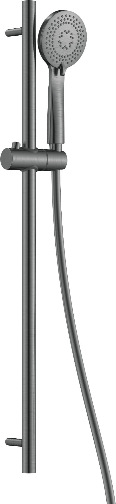 Sprchový set s tyčou Deante NQA D51K titanium