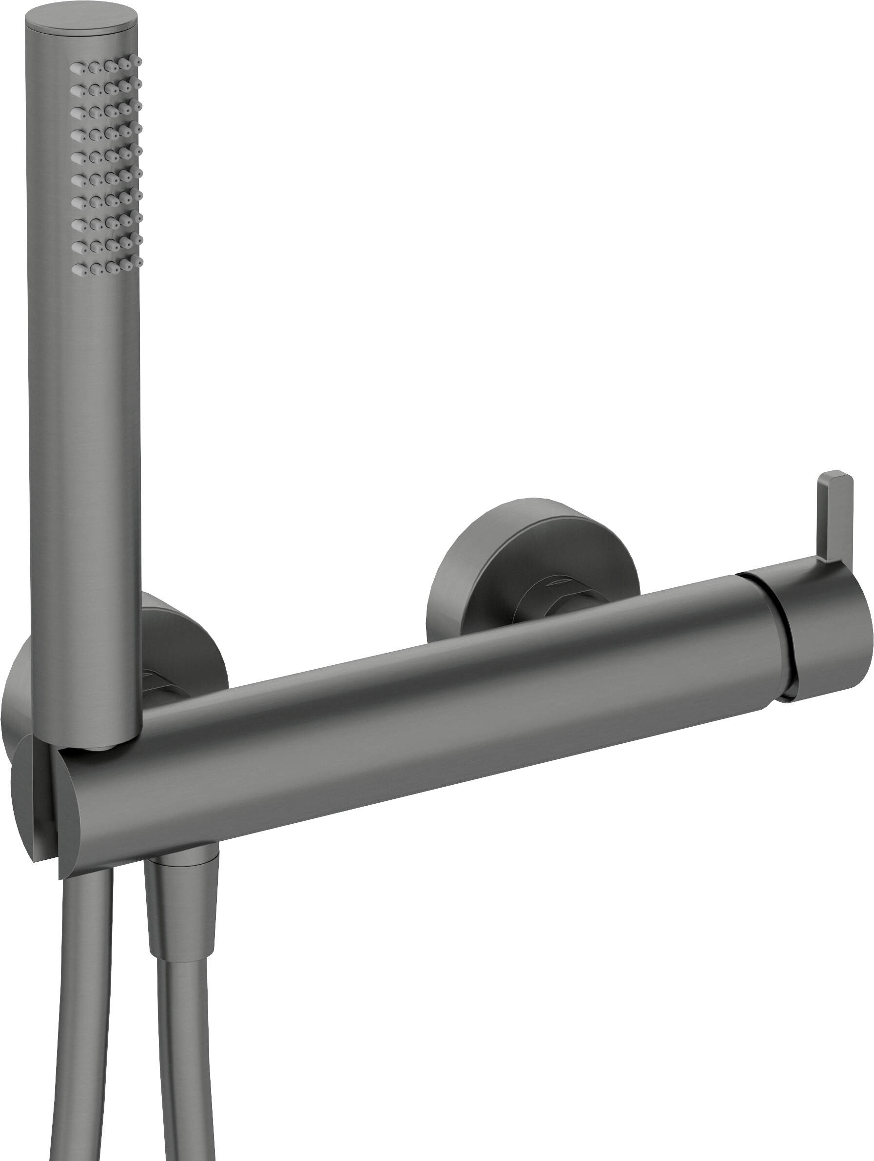 Set sprchovej batérie Deante SILIA BQS D41M titanium