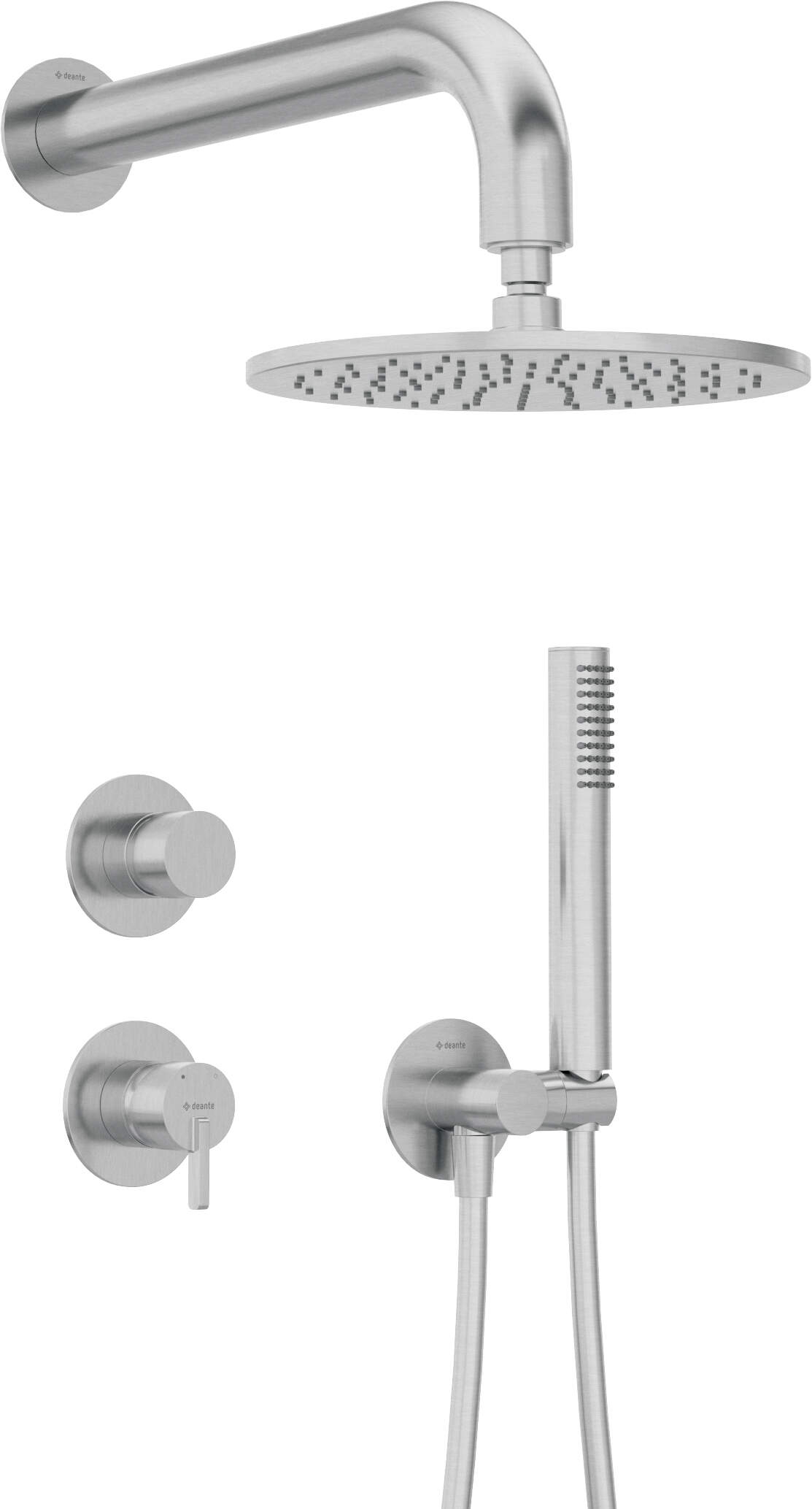 Podomietkový sprchový set Deante SILIA NQS F9YK nerez