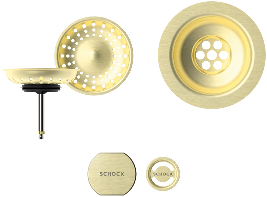Schock viditeľné časti White gold 400061WGO