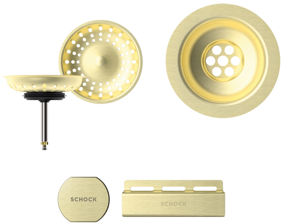Schock viditeľné časti White gold 400077WGO