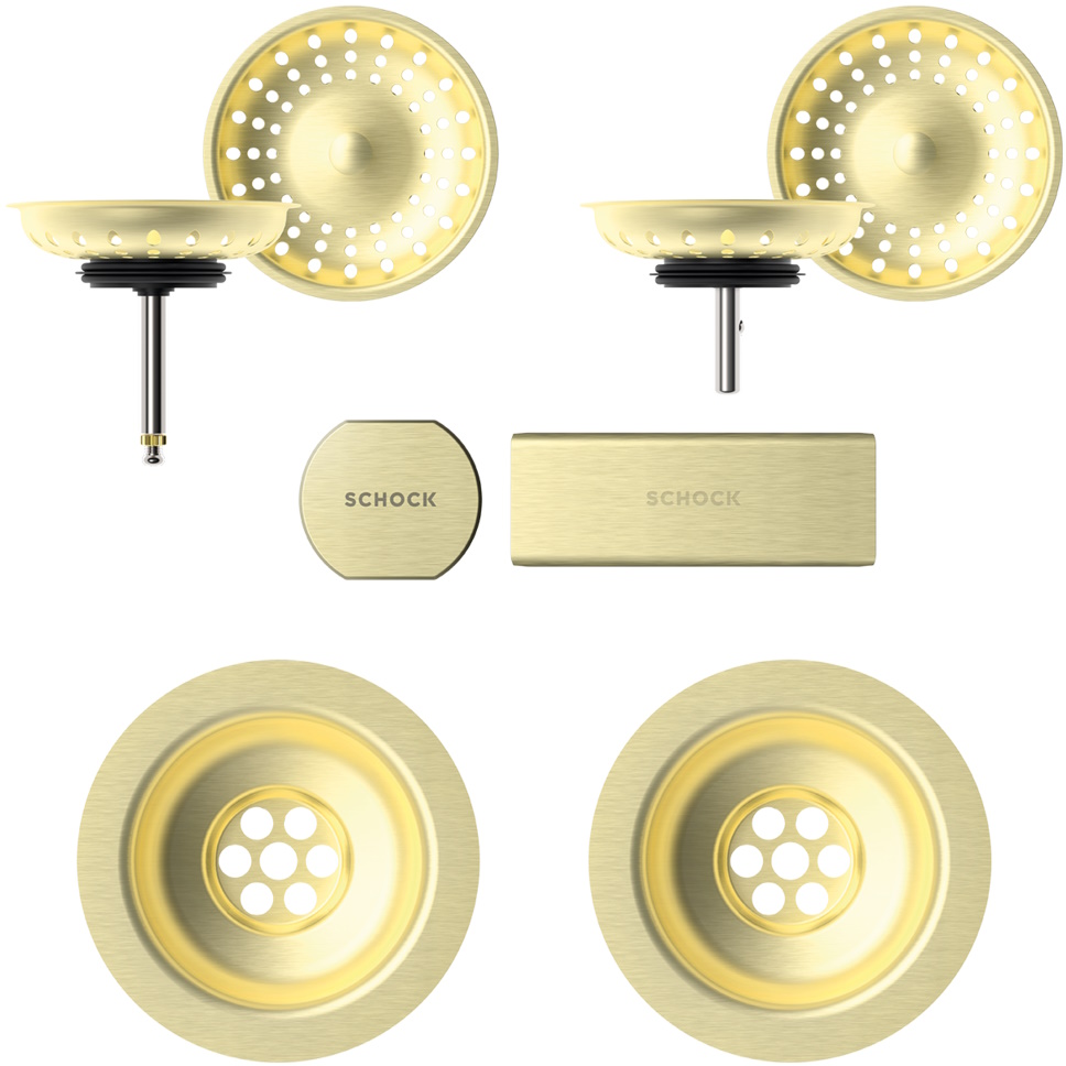 Schock viditeľné časti White gold 400067WGO