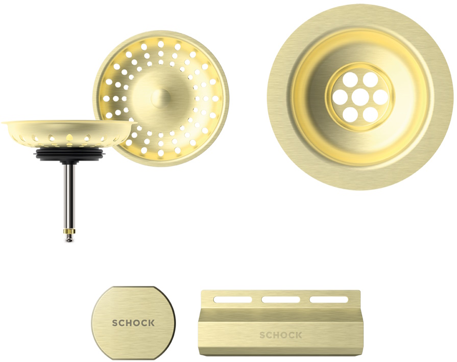 Schock viditeľné časti White gold 400069WGO