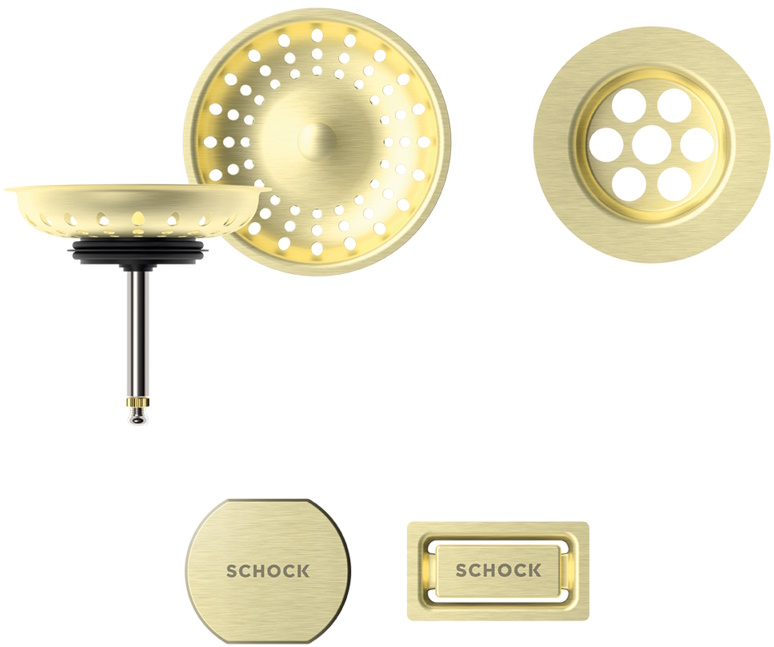Schock viditeľné časti White Gold 400051WGO