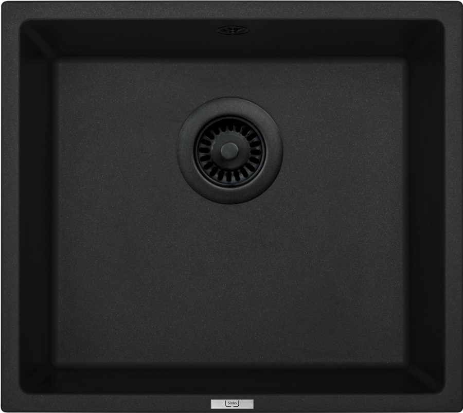 Kuchynský drez Sinks FRAME 457 čierna edícia