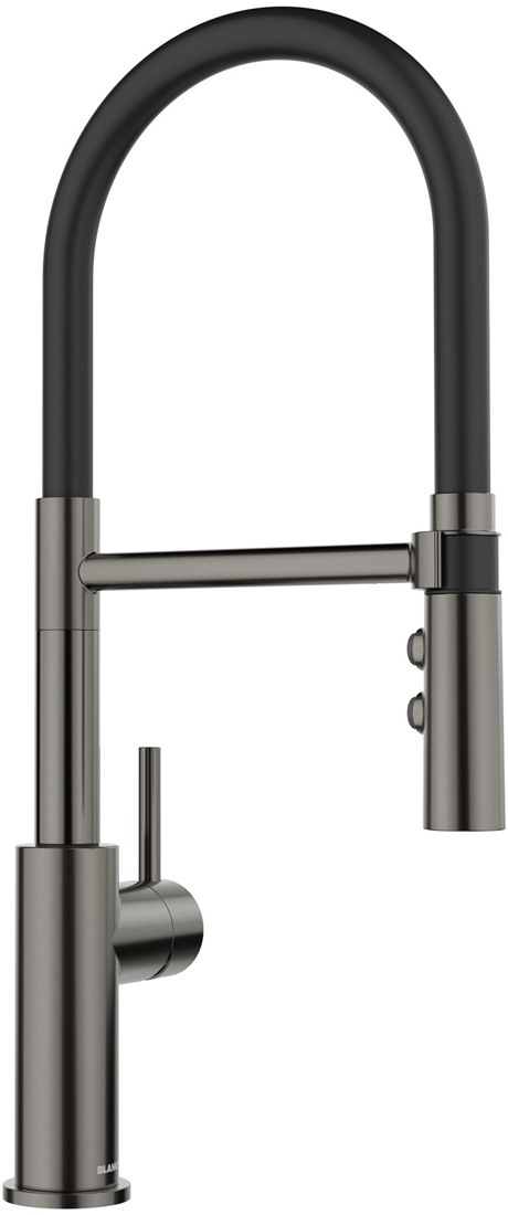 Drezová batéria Blanco CATRIS-S Flexo satin dark steel 527731