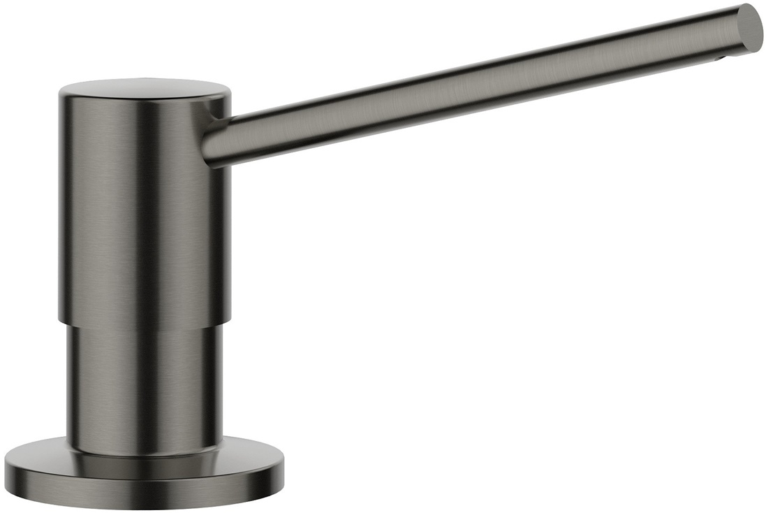 Dávkovač saponátu Blanco Torre satin dark steel 527744