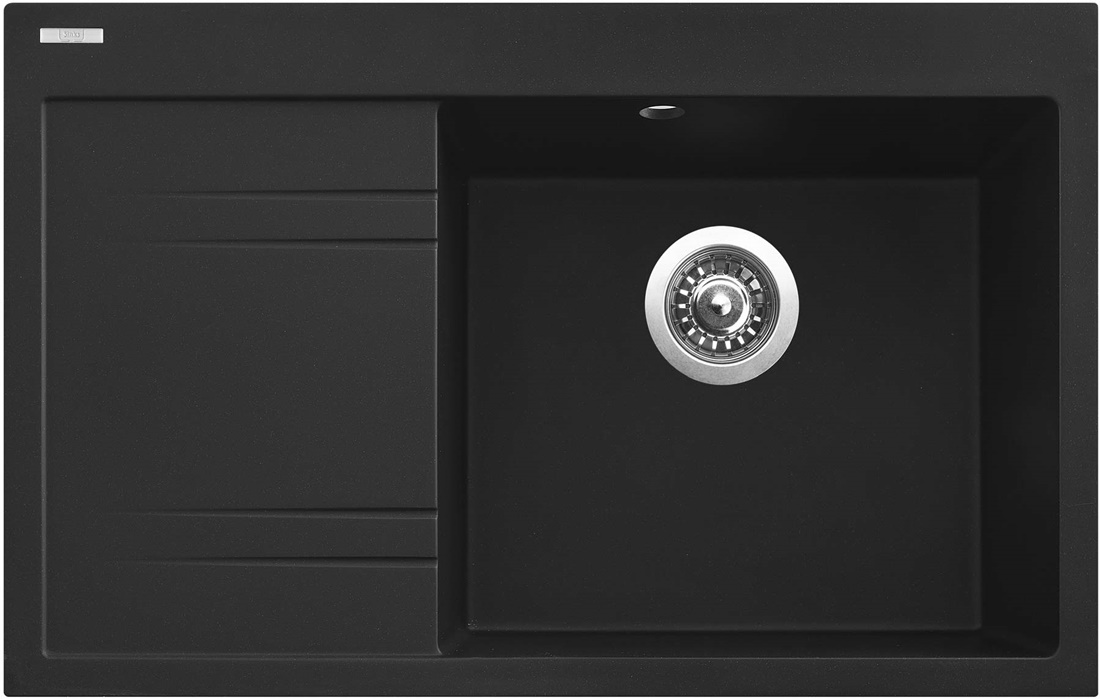 Kuchynský drez Sinks RIM 780 P metalblack