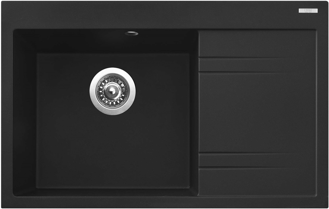 Kuchynský drez Sinks RIM 780 L metalblack