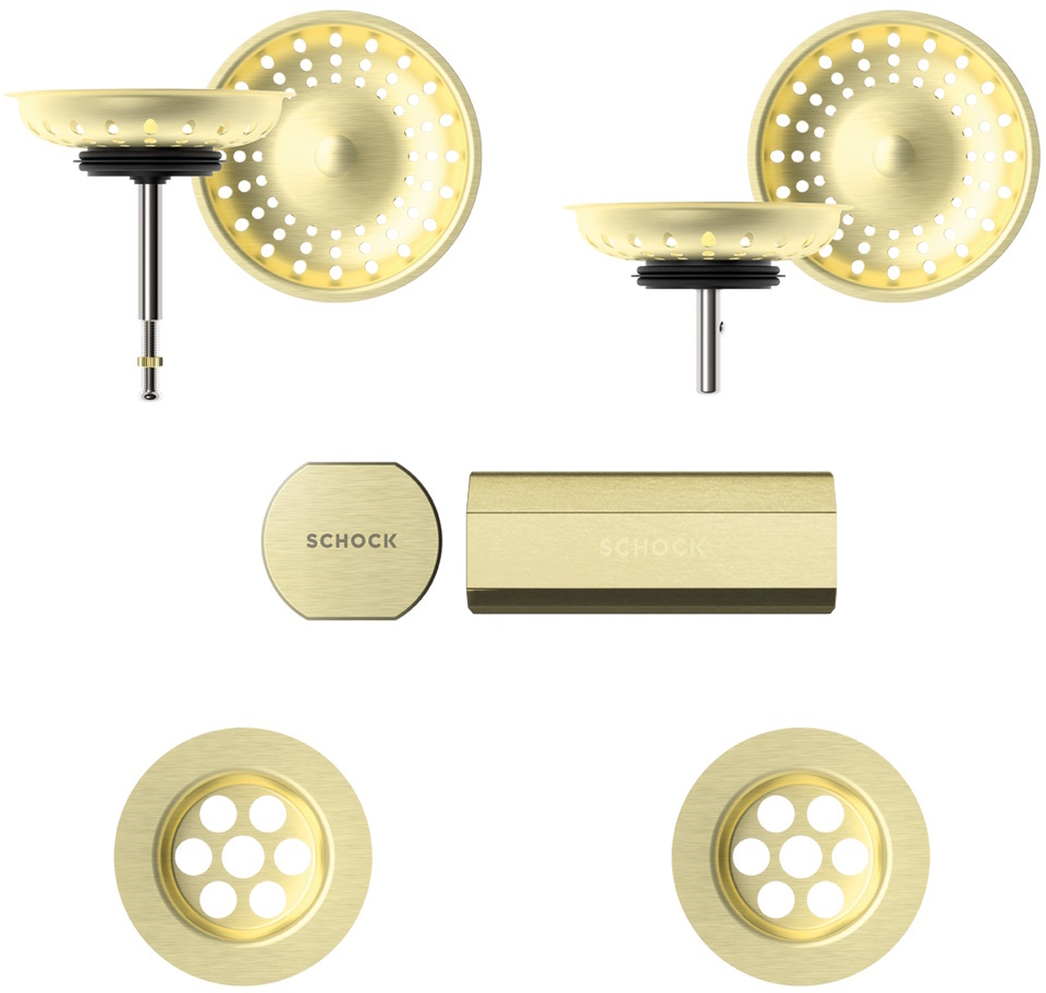 Schock viditeľné časti White gold 400071WGO