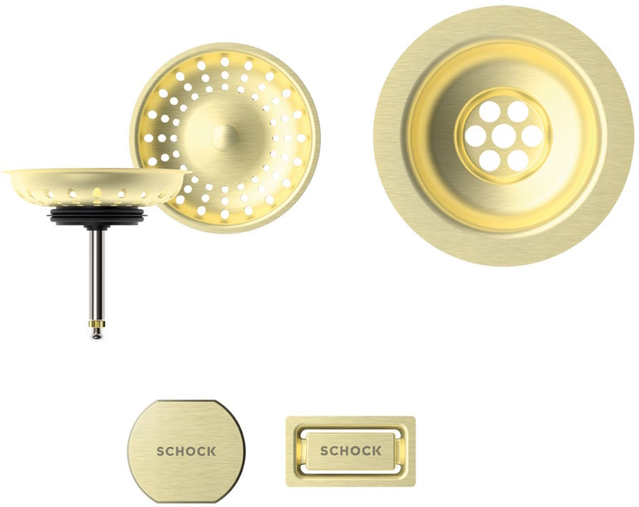 Schock viditeľné časti White gold 400055WGO