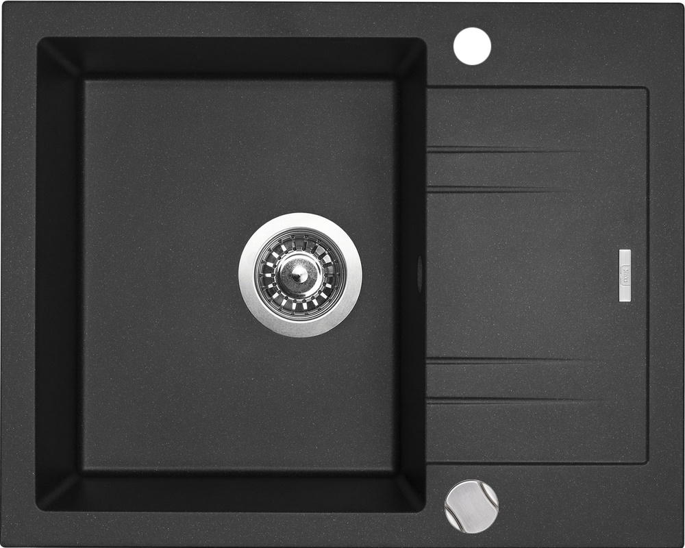 Kuchynský drez Sinks LINEA 600 XC metalblack