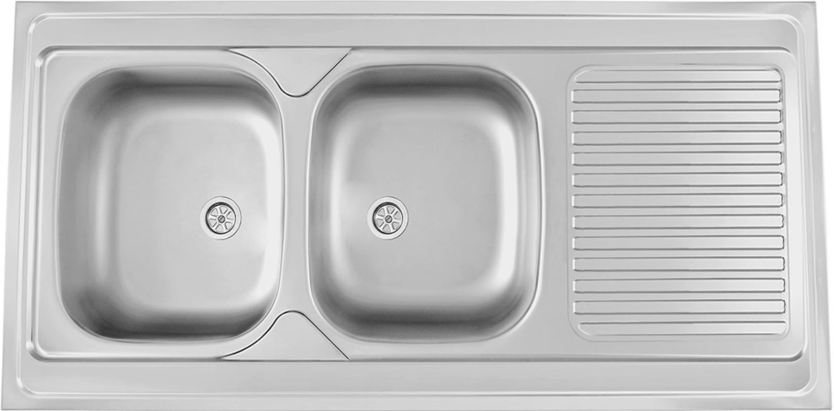 Kuchynský drez Sinks CLP-A 1200 DUO M 0,6mm matný