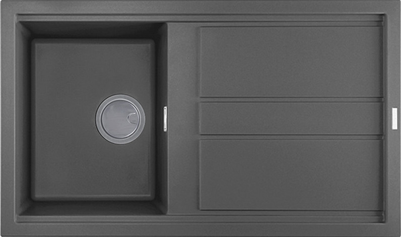 Kuchynský drez ELLECI BEST 400 K99 Dark grey