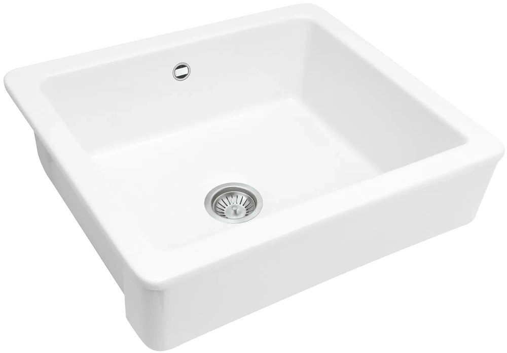 Kuchynský drez Deante SABOR ZCB 610H keramika biela
