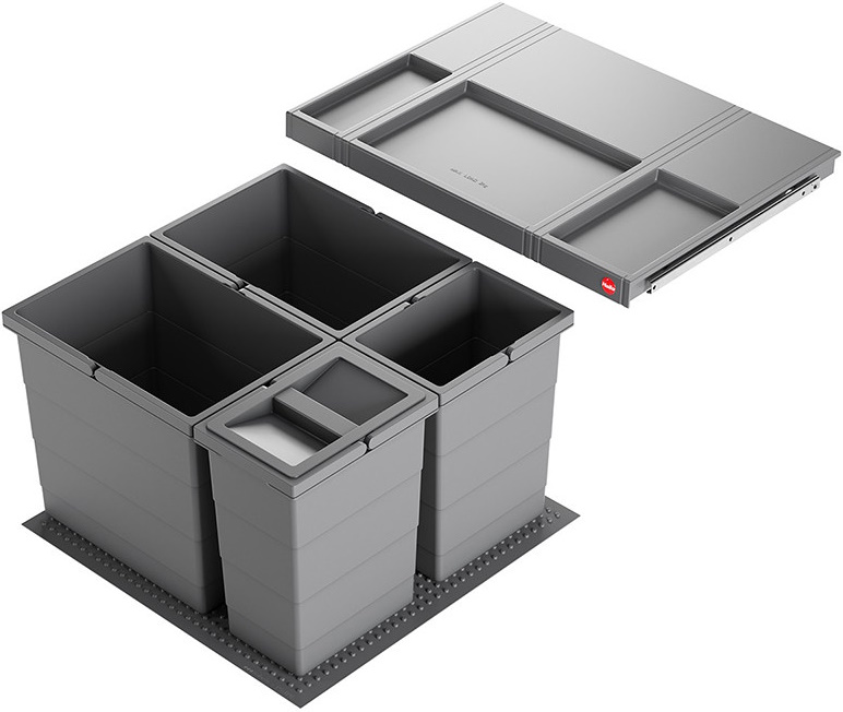 Sorter Hailo 600 ALLEGRO 295 2x 18L 2x 8L V 345mm tmavosivá